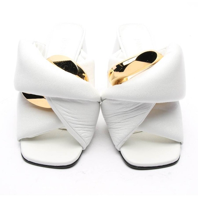 Heeled Sandals EUR 37 White | Vite EnVogue
