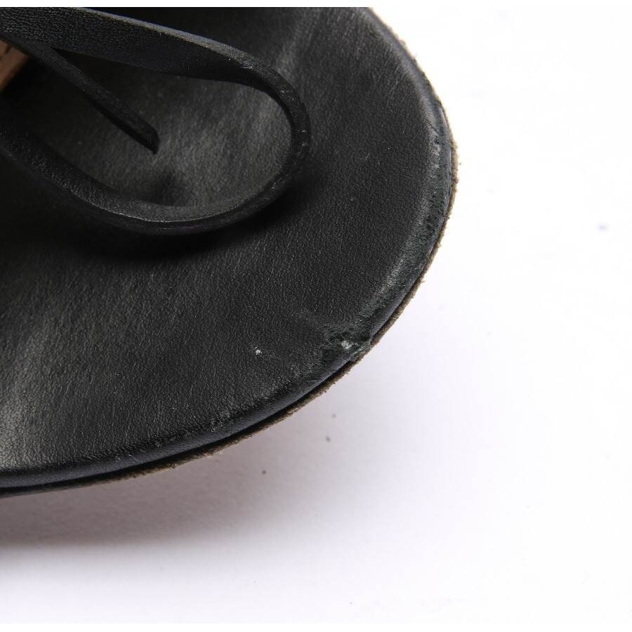 Image 8 of Heeled Sandals EUR 37.5 Black in color Black | Vite EnVogue