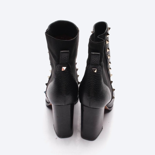 Image 3 of Rockstud Ankle Boots EUR 37 Black in color Black | Vite EnVogue
