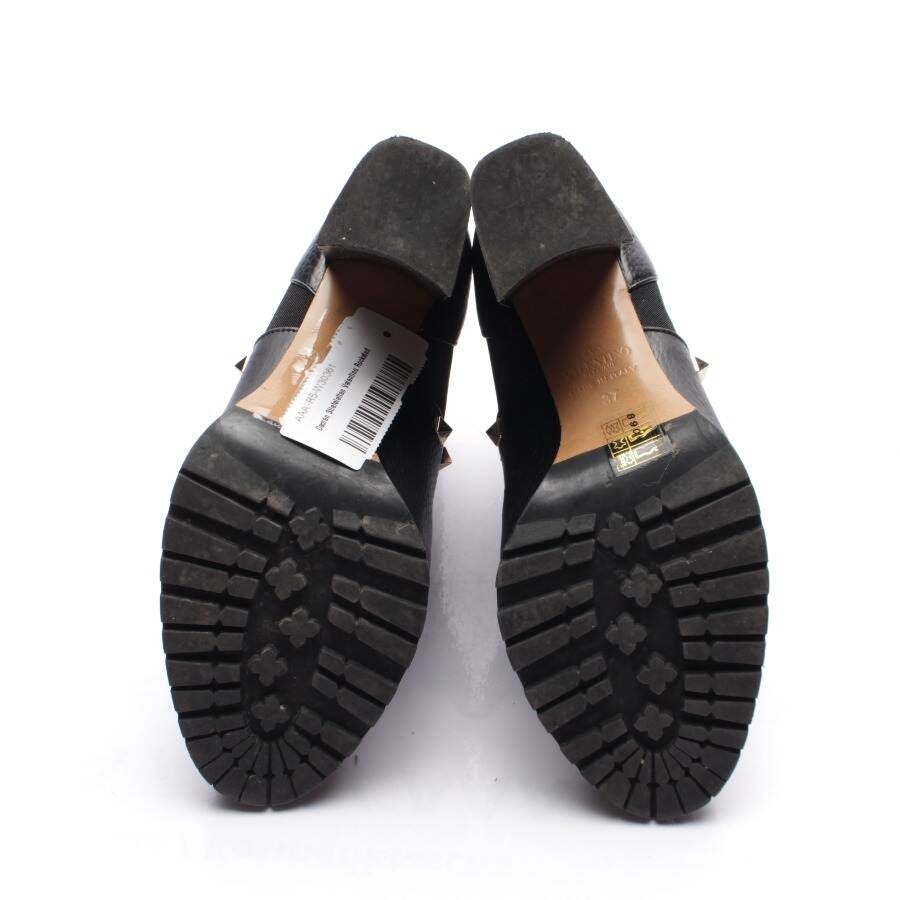 Image 4 of Rockstud Ankle Boots EUR 37 Black in color Black | Vite EnVogue