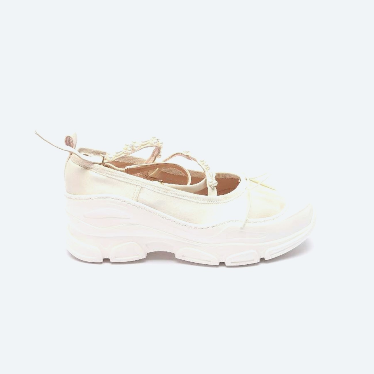 Image 1 of Loafers EUR 40 Beige in color White | Vite EnVogue
