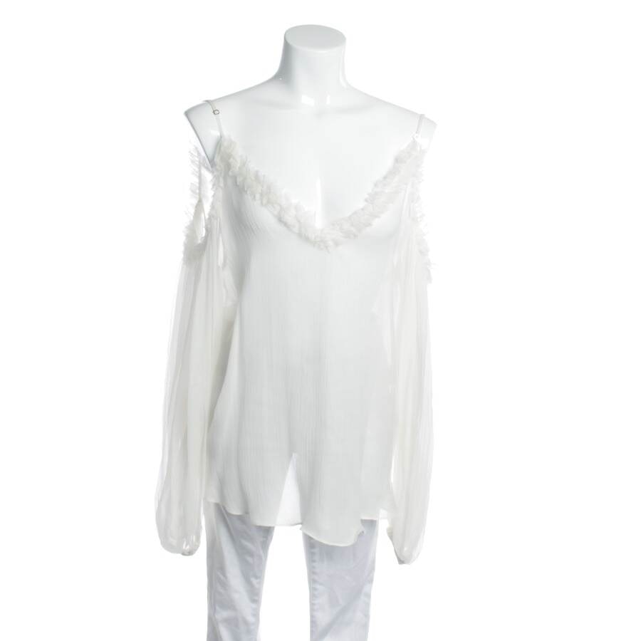 Image 1 of Silk Blouse 38 White in color White | Vite EnVogue