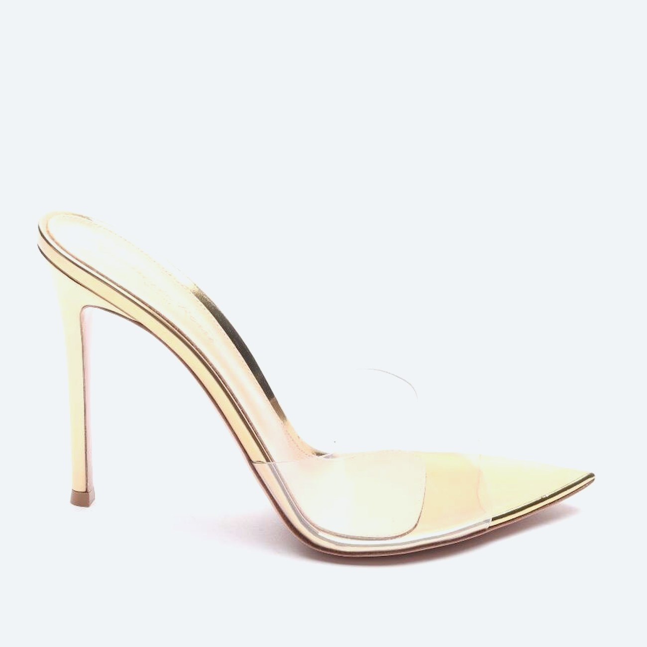 Image 1 of Heeled Sandals EUR 40 Transparent in color White | Vite EnVogue