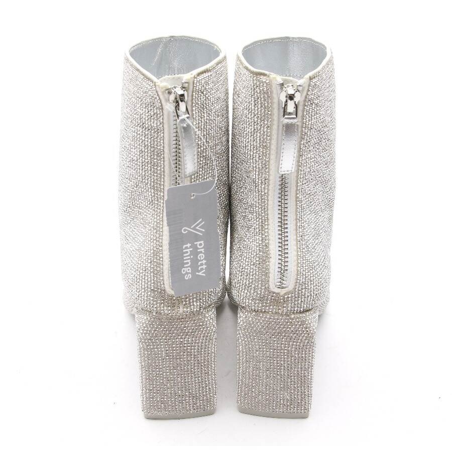 Image 3 of Ankle Boots EUR 39 Silver in color Metallic | Vite EnVogue