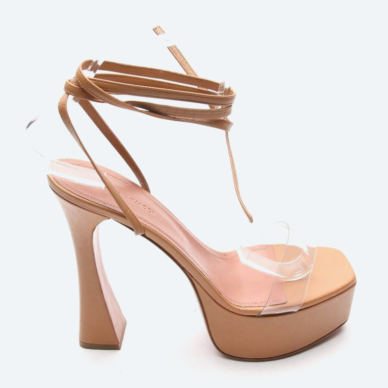 Image 1 of Heeled Sandals EUR 40 Light Brown in color Brown | Vite EnVogue