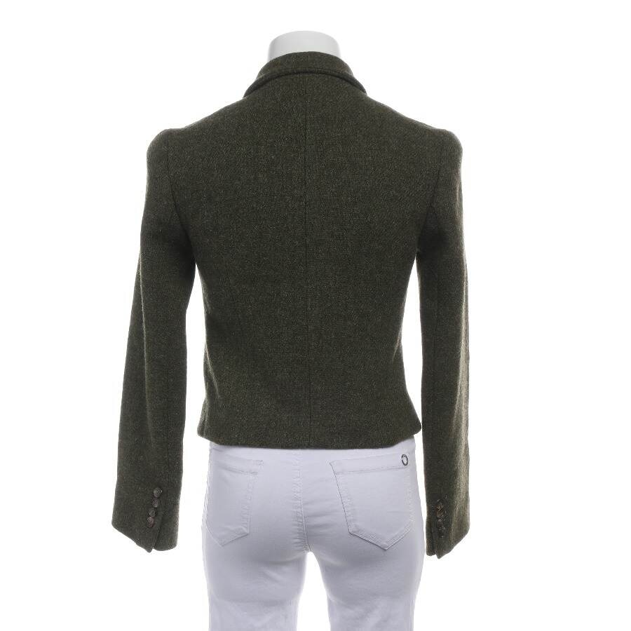 Image 2 of Wool Blazer 36 Dark Green in color Green | Vite EnVogue