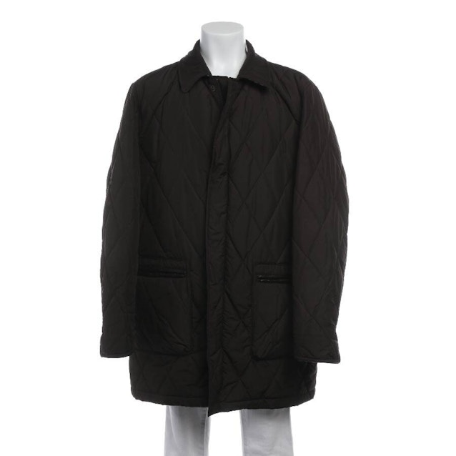 Image 1 of Quilted Coat 110 Dark Brown | Vite EnVogue