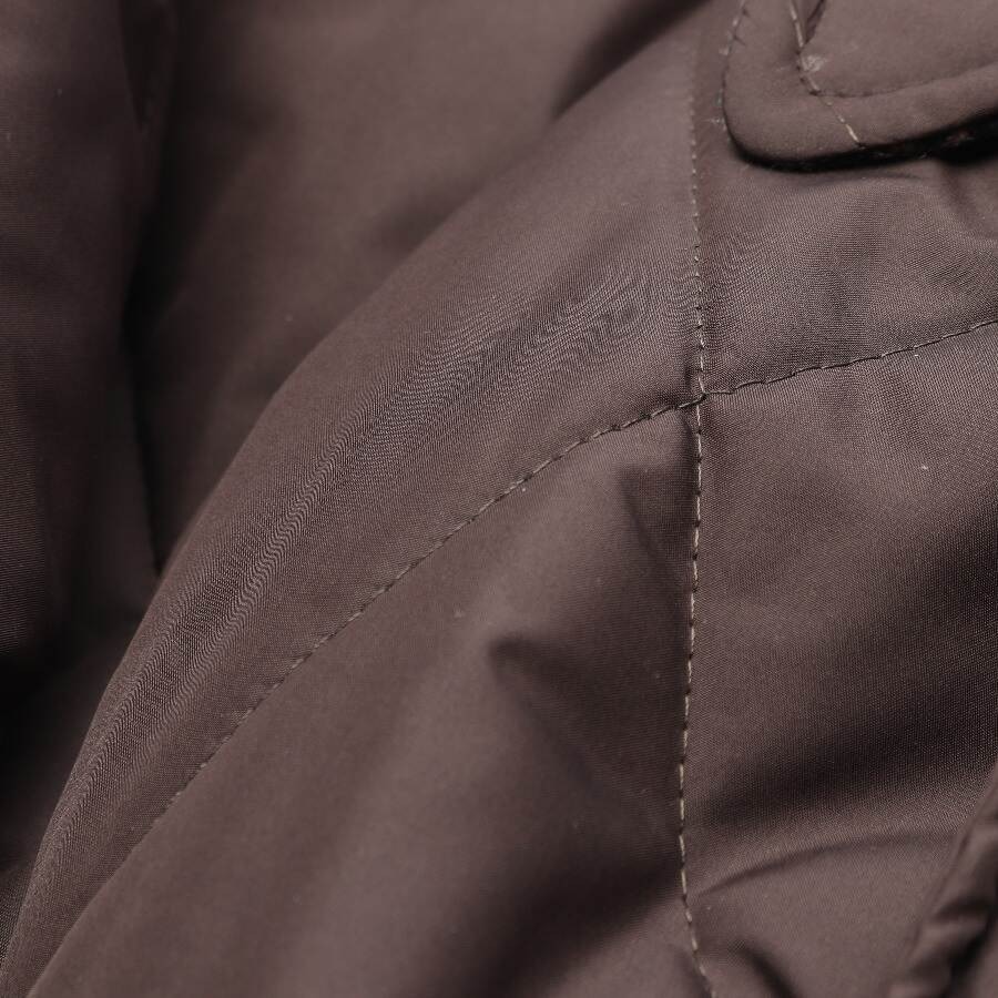 Image 4 of Quilted Coat 110 Dark Brown in color Brown | Vite EnVogue