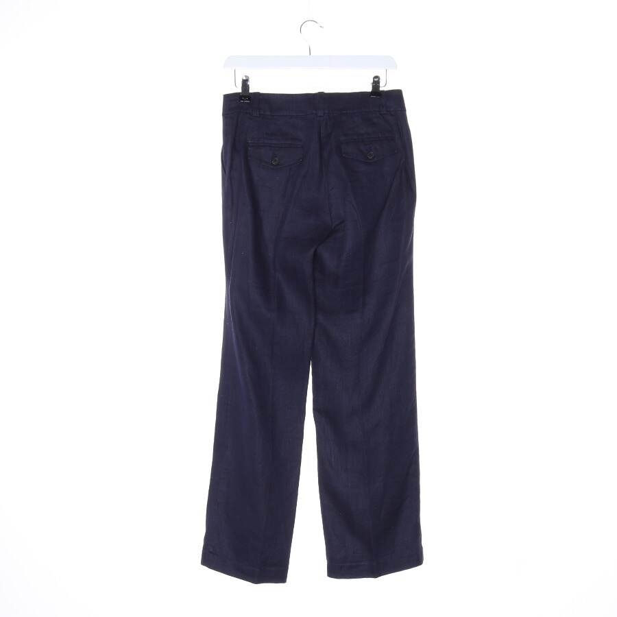 Image 2 of Linen Pants 30 Navy in color Blue | Vite EnVogue