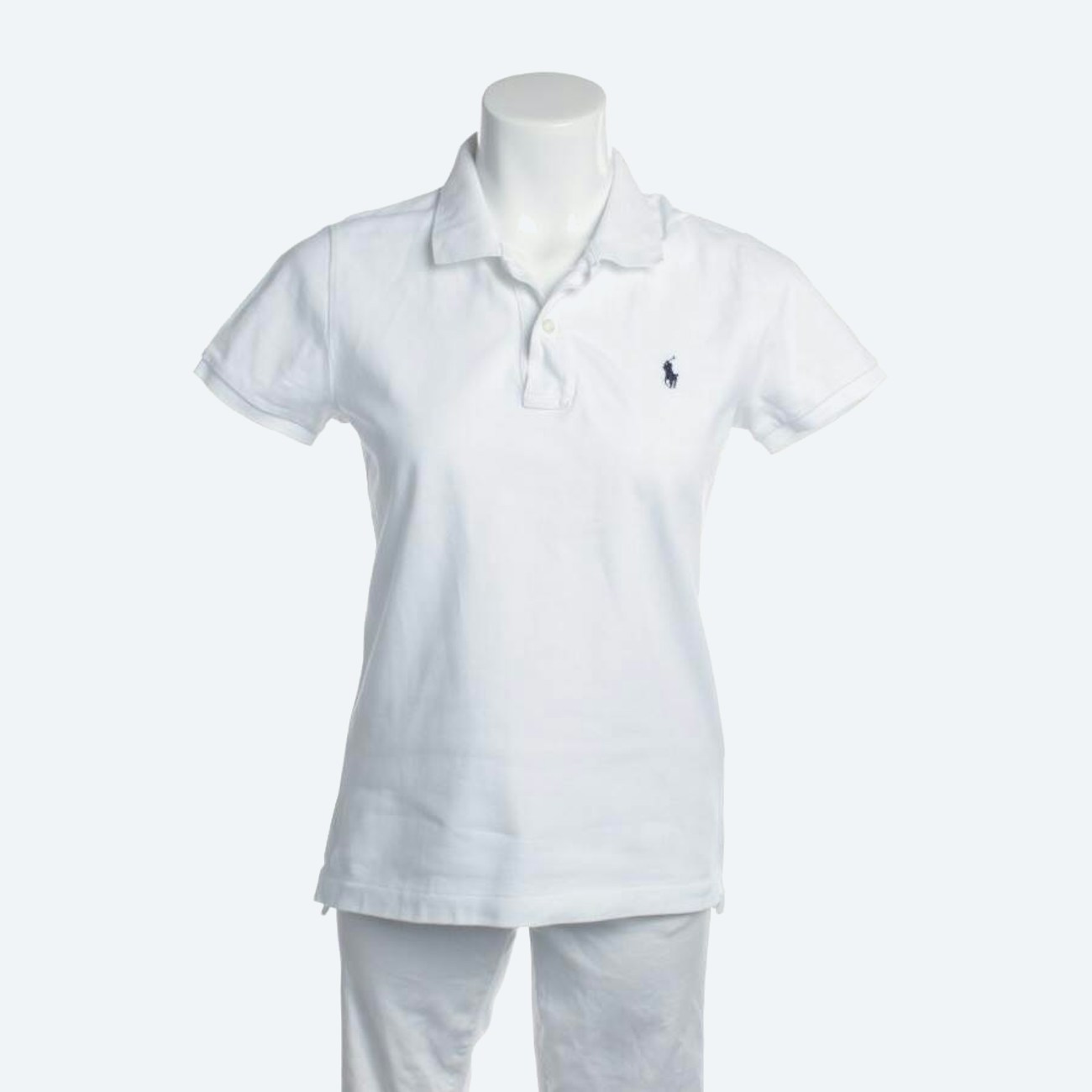 Bild 1 von Poloshirt L Weiß in Farbe Weiß | Vite EnVogue