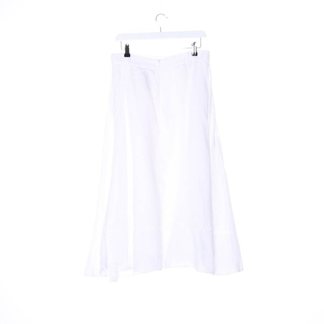 Linen Skirt M White | Vite EnVogue
