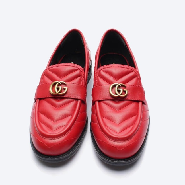 Image 2 of Loafers EUR 37.5 Red in color Red | Vite EnVogue