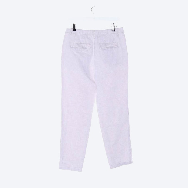 Image 2 of Trousers 36 Cream in color White | Vite EnVogue
