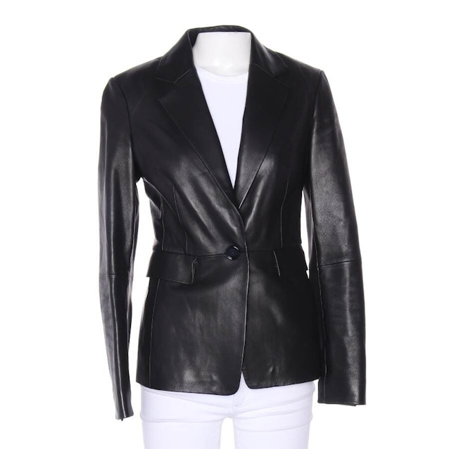 Image 1 of Leather Blazer 34 Black | Vite EnVogue