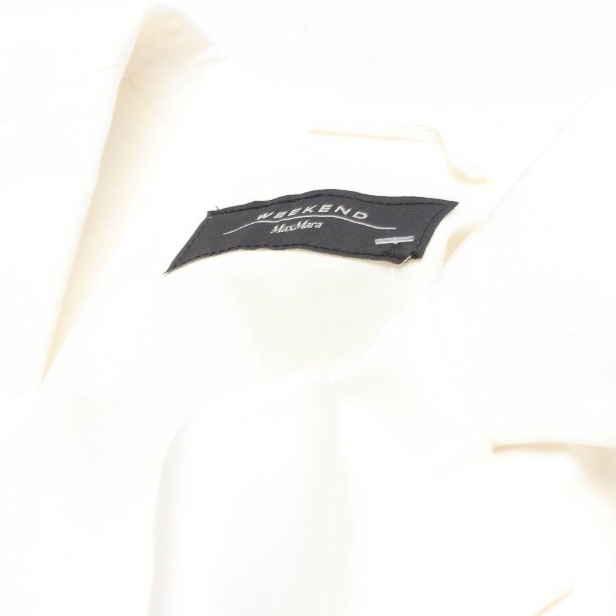 Image 3 of Blazer M White in color White | Vite EnVogue
