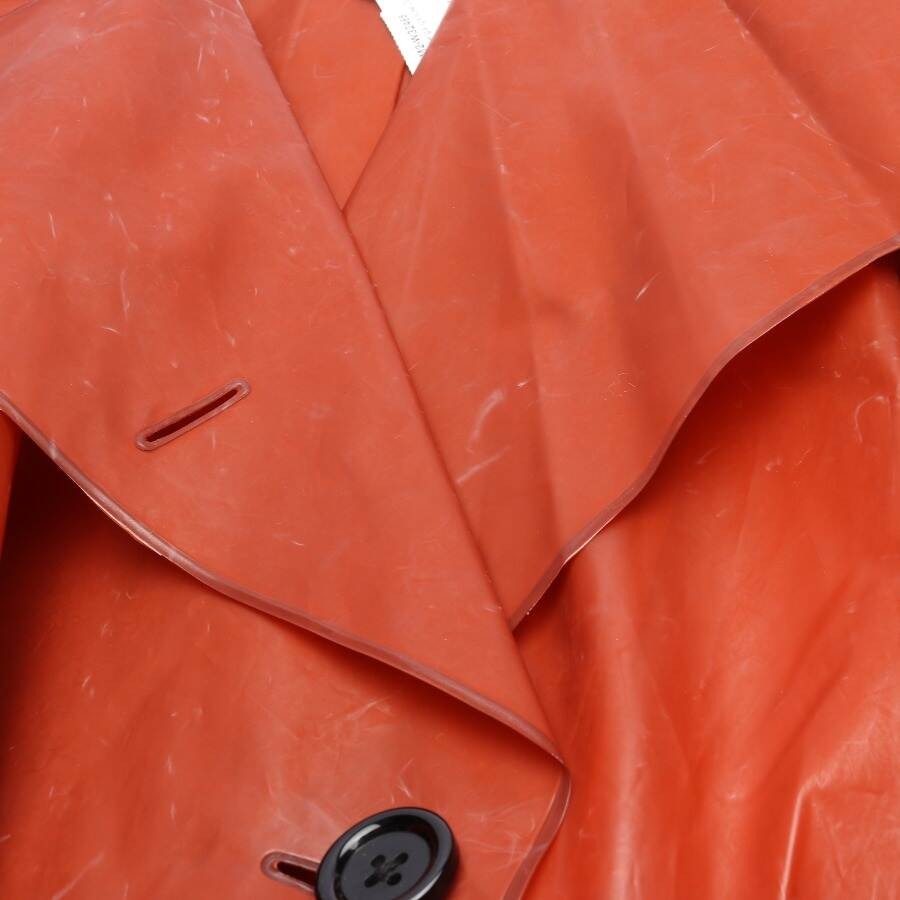 Image 3 of Between-seasons Coat 36 Dark Orange in color Orange | Vite EnVogue