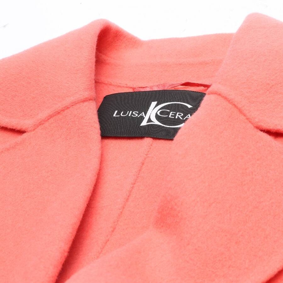 Image 3 of Between-seasons Coat 40 Light Red in color Red | Vite EnVogue