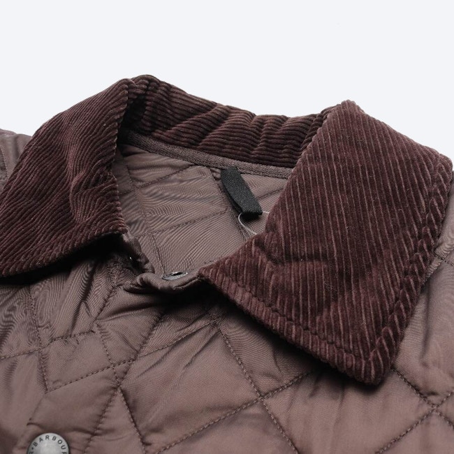 Image 3 of Quilted Jacket L Dark Brown in color Brown | Vite EnVogue