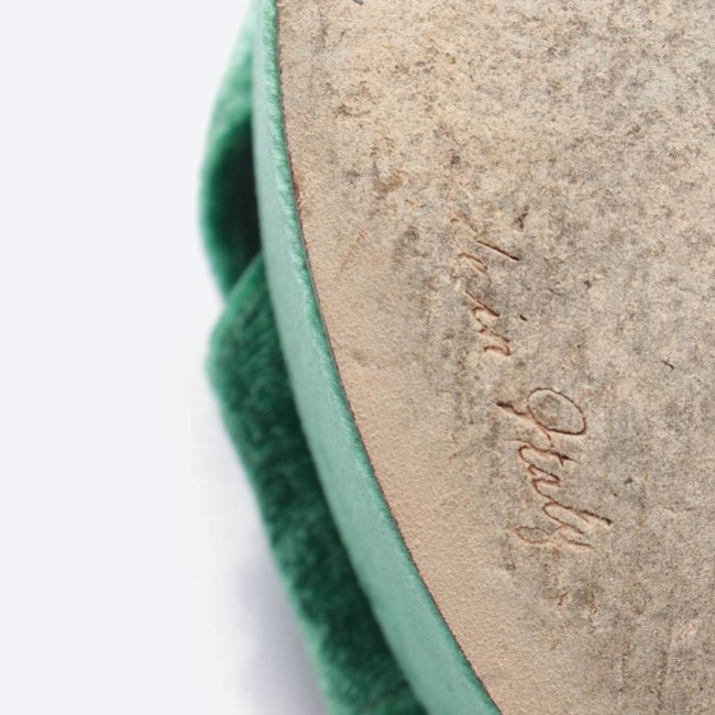 Image 6 of Heeled Sandals EUR 36 Green in color Green | Vite EnVogue