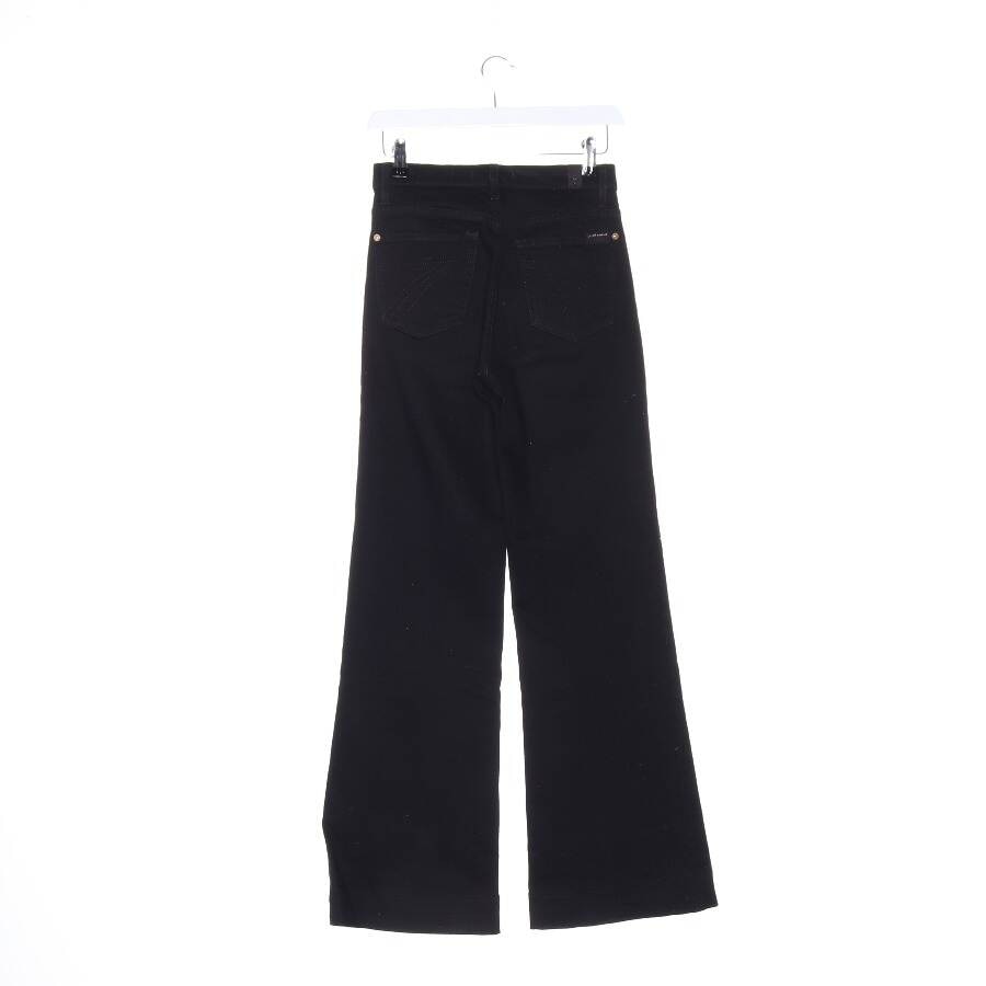 Image 2 of Jeans Flared W24 Black in color Black | Vite EnVogue