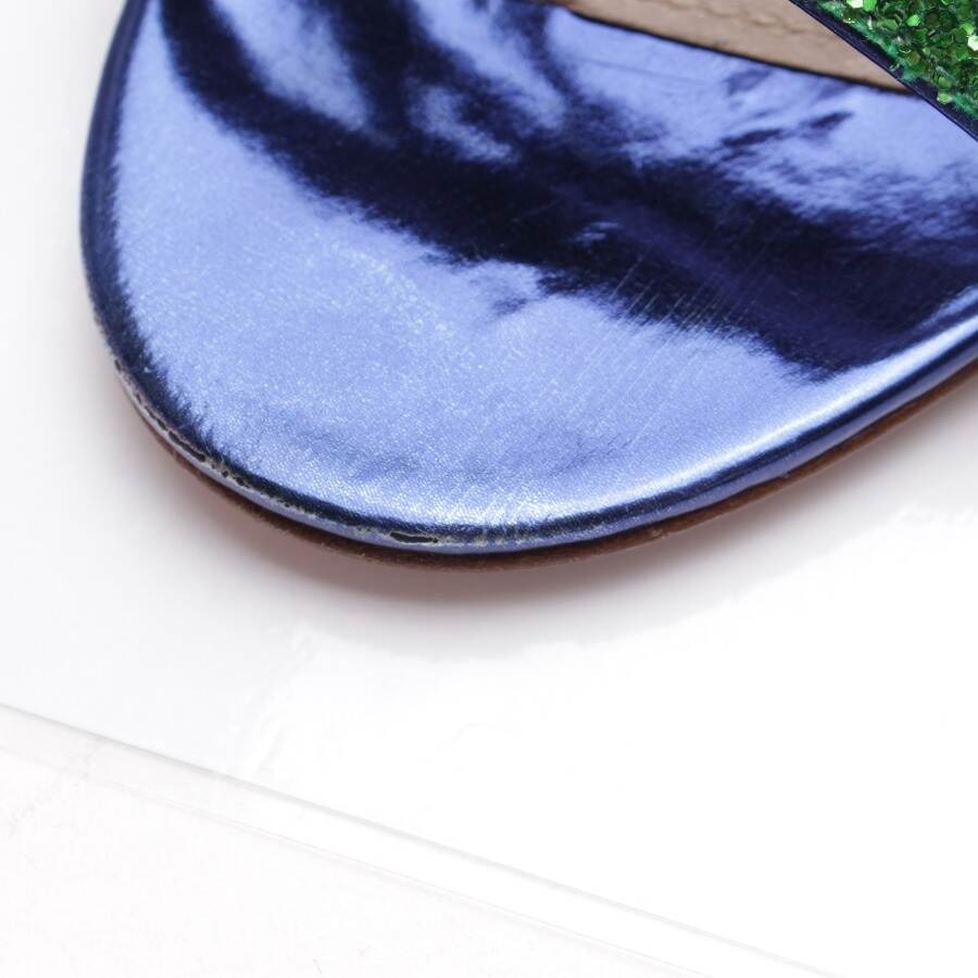 Image 6 of Heeled Sandals EUR 39.5 Green in color Green | Vite EnVogue