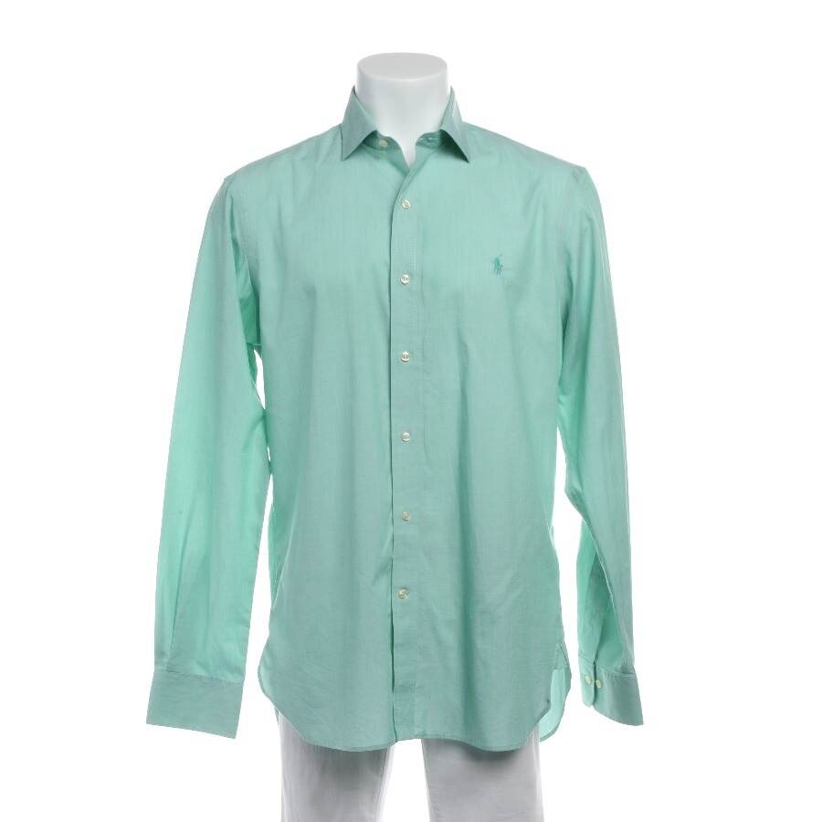Image 1 of Casual Shirt 42 Light Green in color Green | Vite EnVogue