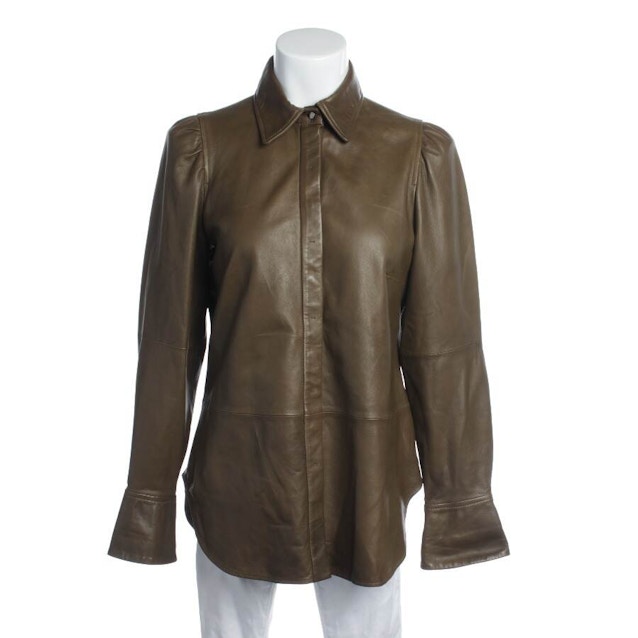 Image 1 of Leather Shirt 38 Brown | Vite EnVogue