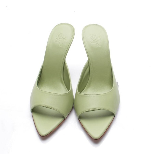 Heeled Sandals EUR 37 Light Green | Vite EnVogue