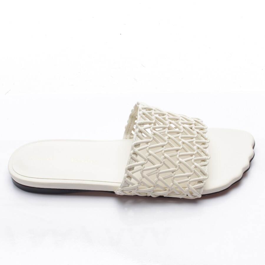 Image 1 of Sandals EUR38 Cream in color White | Vite EnVogue
