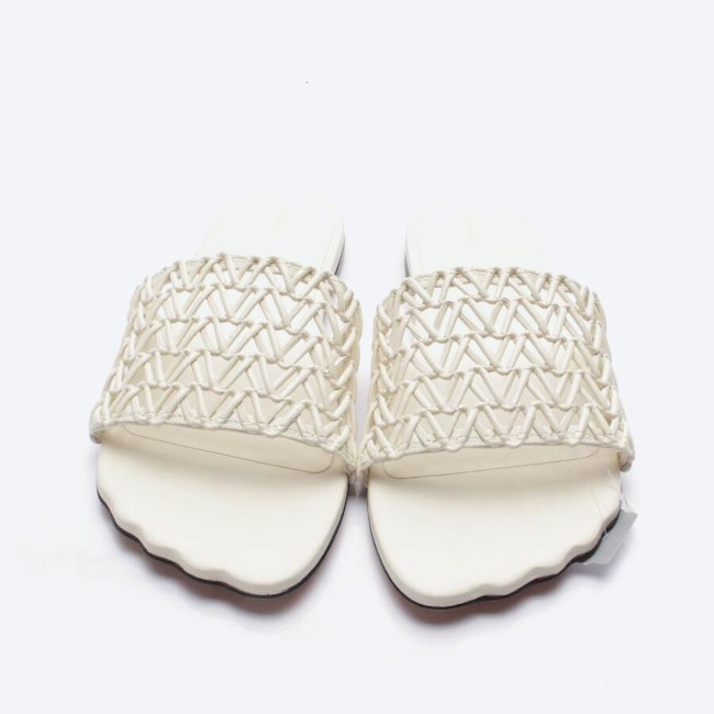 Image 2 of Sandals EUR38 Cream in color White | Vite EnVogue