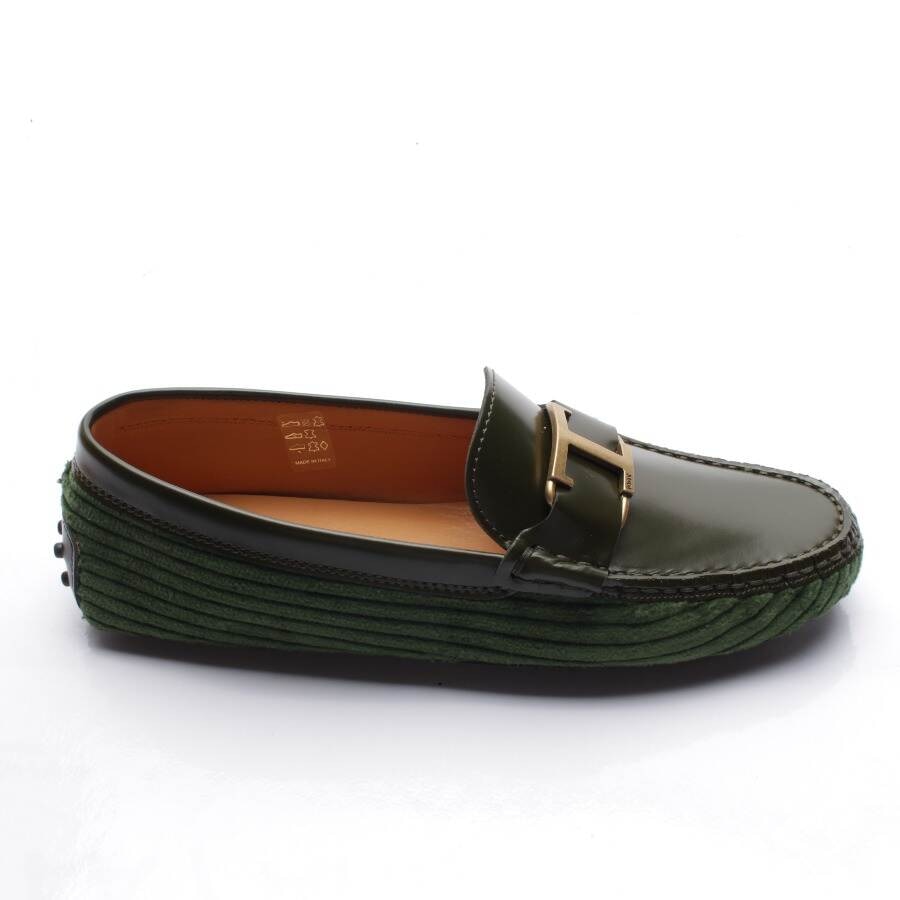 Image 1 of Gommino Loafers EUR38 Green in color Green | Vite EnVogue