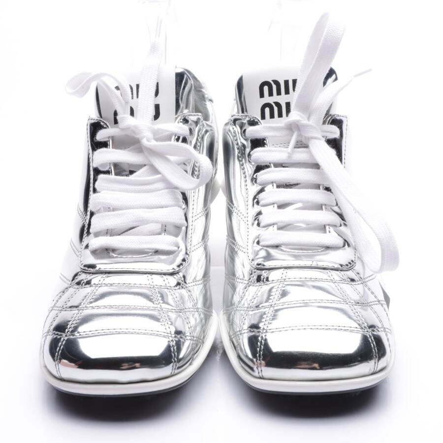 Image 2 of High Heels EUR 41 Silver in color Metallic | Vite EnVogue
