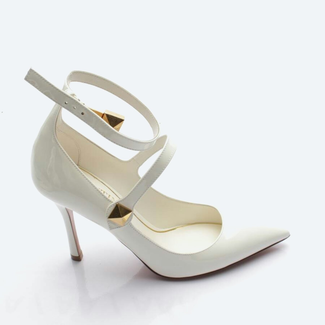 Image 1 of High Heels EUR 36 Cream in color White | Vite EnVogue