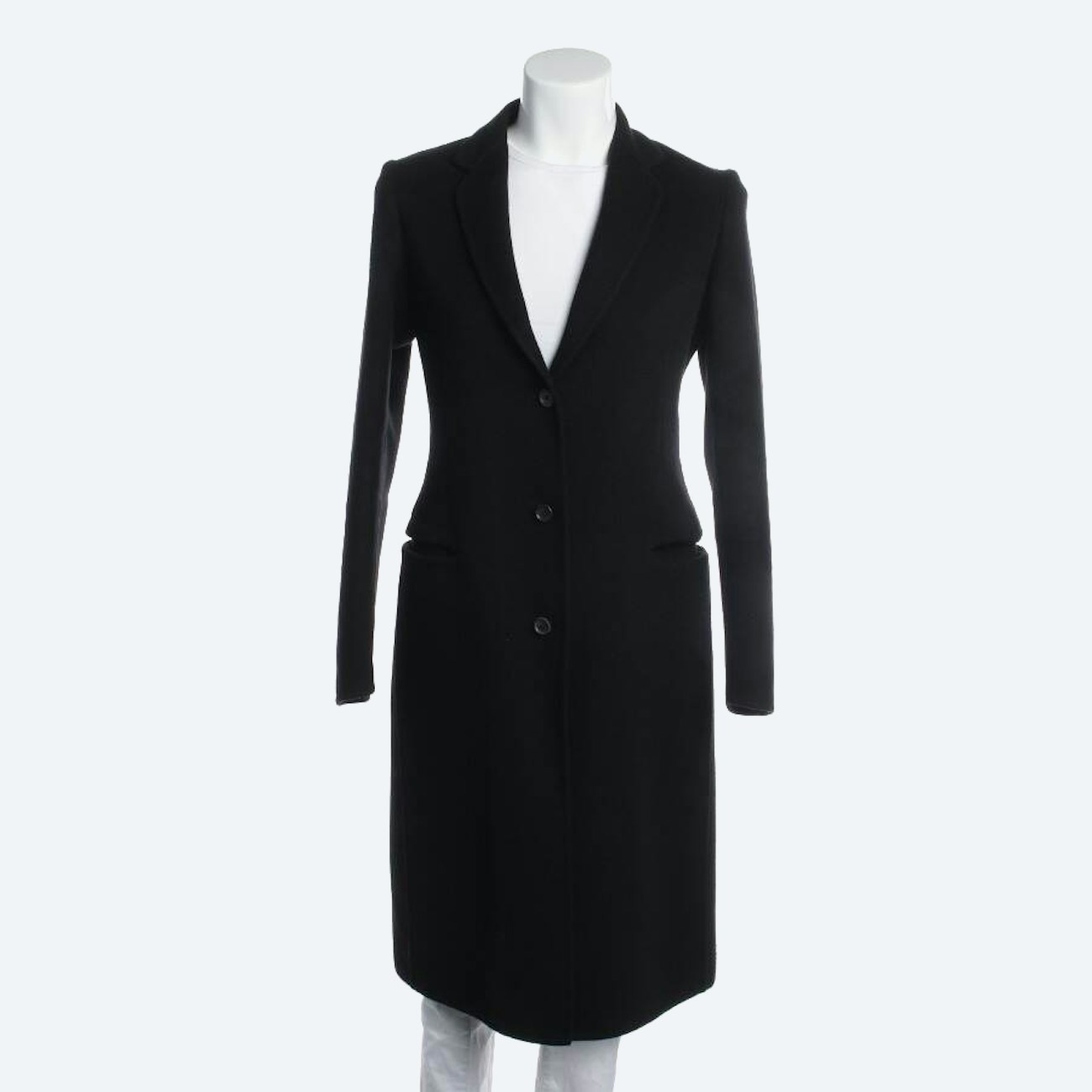 Image 1 of Cashmere Coat S Black in color Black | Vite EnVogue