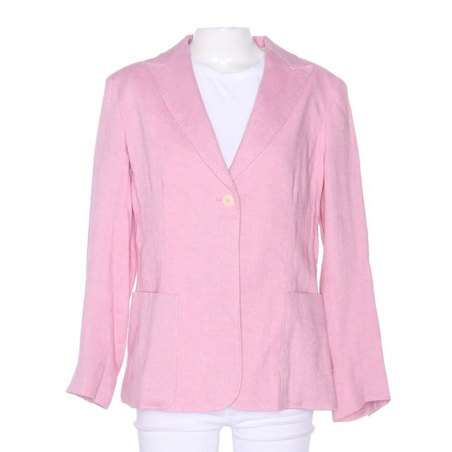 Image 1 of Linen Blazer 40 Pink in color Pink | Vite EnVogue