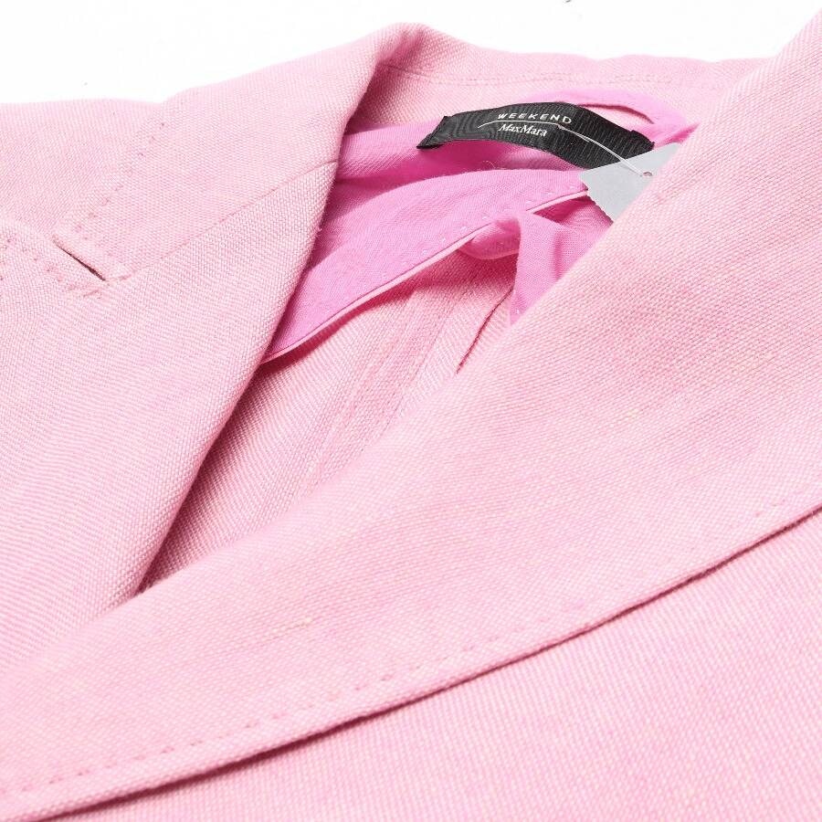 Image 3 of Linen Blazer 40 Pink in color Pink | Vite EnVogue