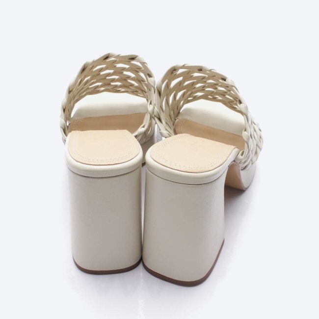 Image 3 of Heeled Sandals EUR38 Beige in color White | Vite EnVogue