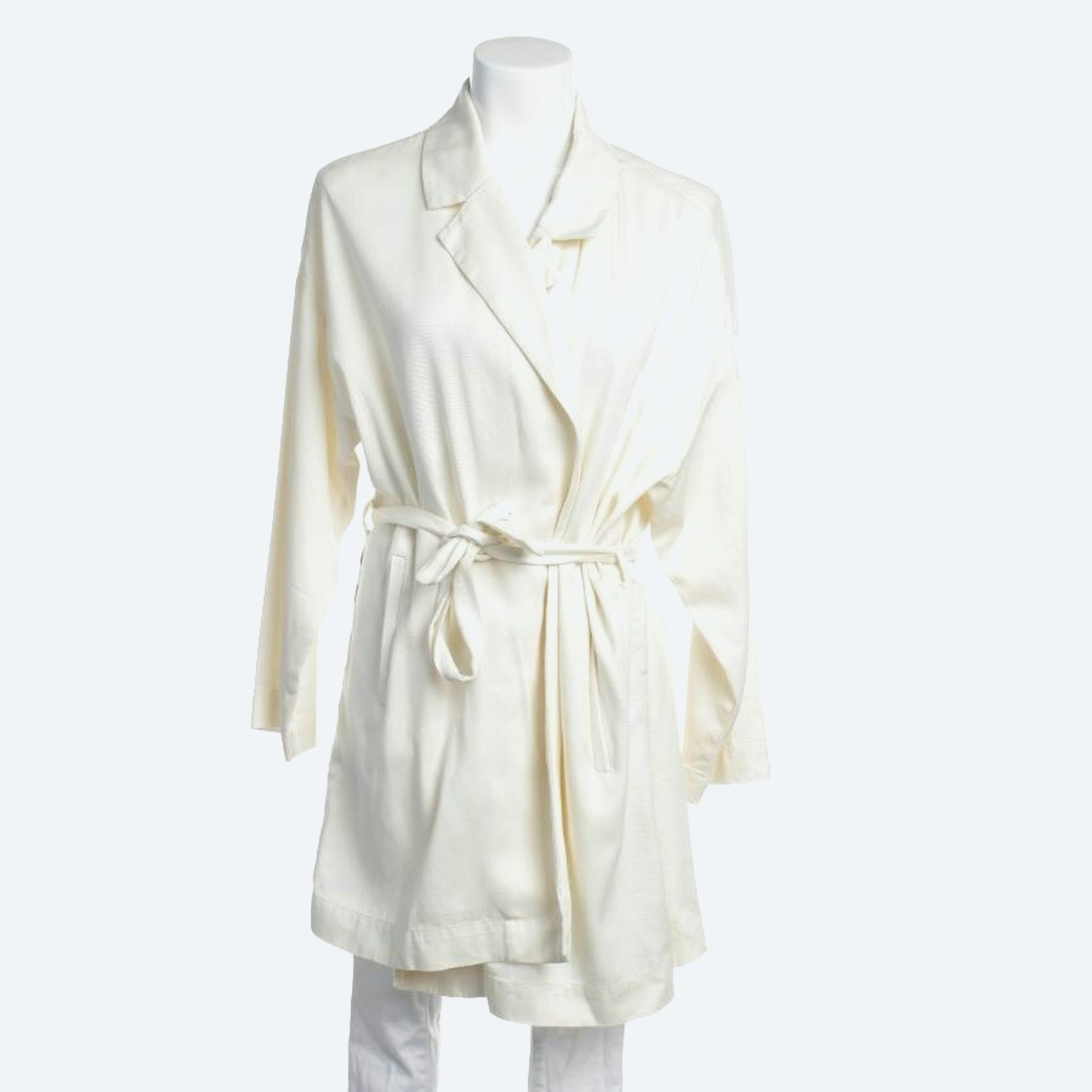 Image 1 of Summer Coat M Cream in color White | Vite EnVogue