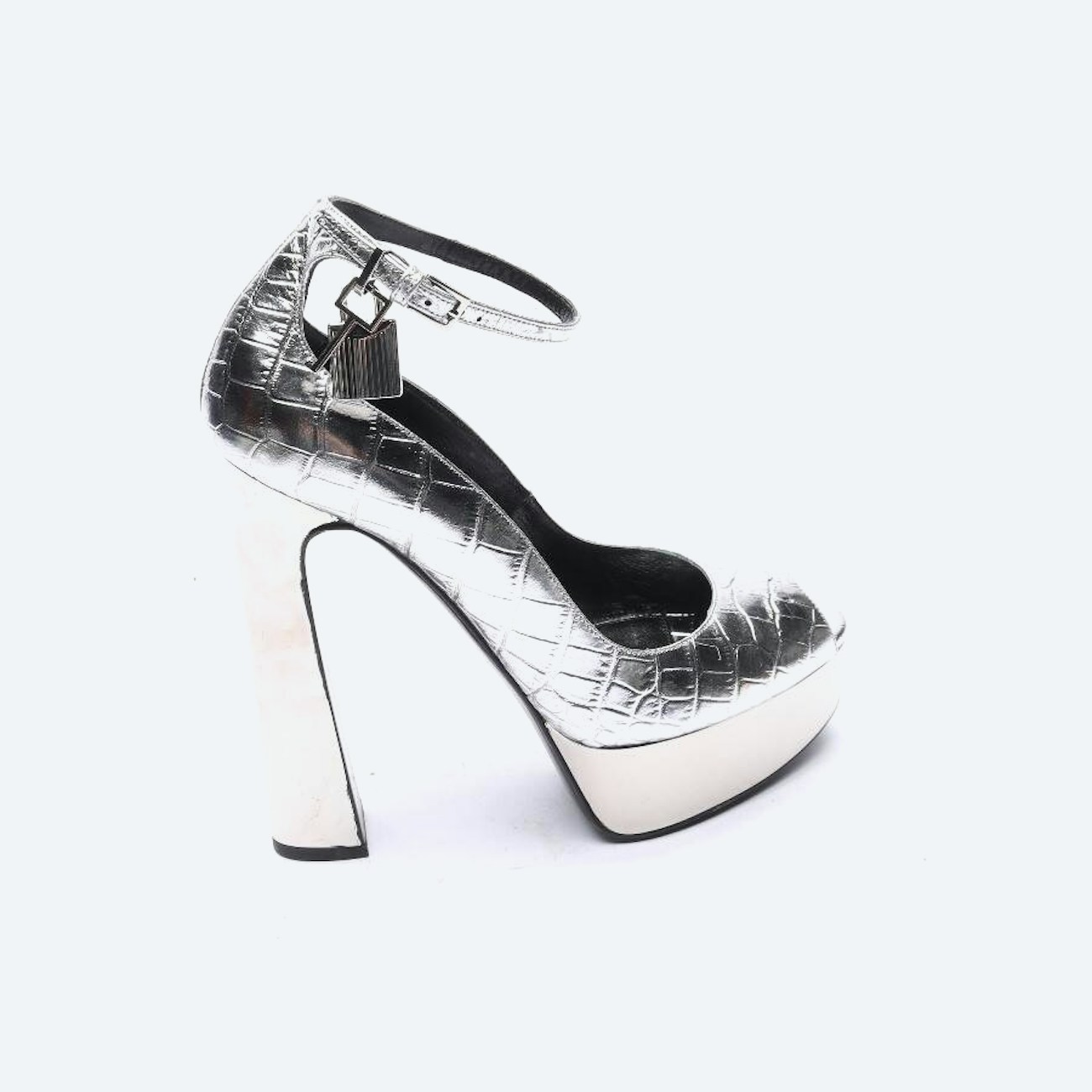 Image 1 of High Heels EUR 40 Silver in color Metallic | Vite EnVogue