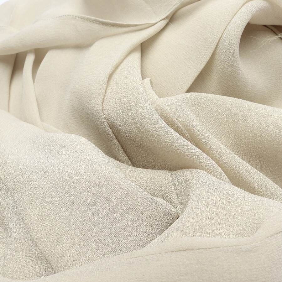 Image 3 of Silk Dress 34 Beige in color White | Vite EnVogue