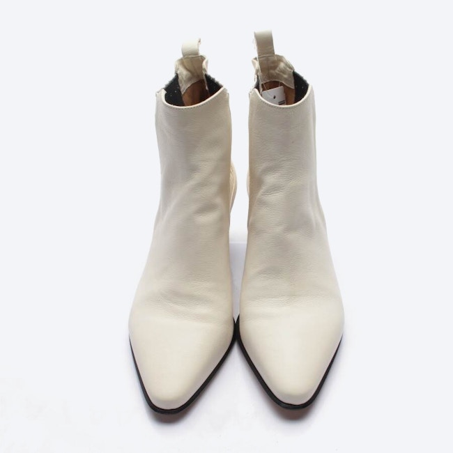 Image 2 of Ankle Boots EUR 39.5 Beige in color White | Vite EnVogue