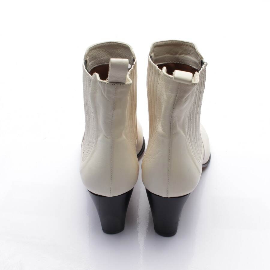 Image 3 of Ankle Boots EUR 39.5 Beige in color White | Vite EnVogue