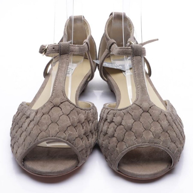 Heeled Sandals EUR38 Gray | Vite EnVogue