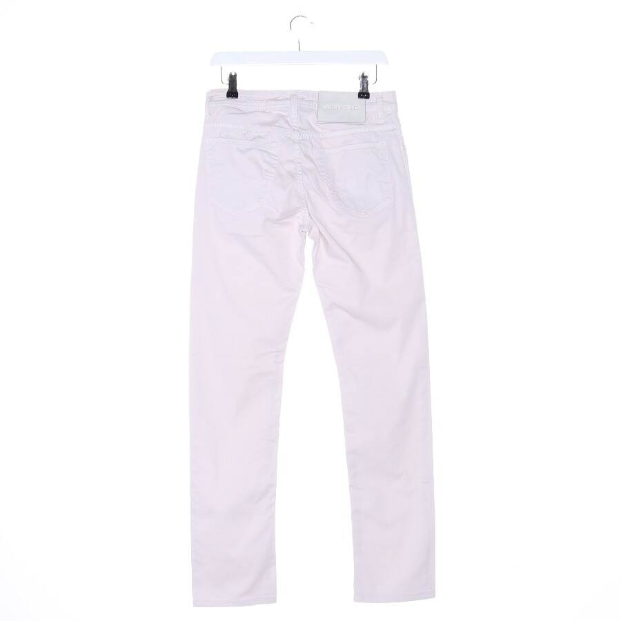 Image 2 of Trousers W30 Beige in color White | Vite EnVogue