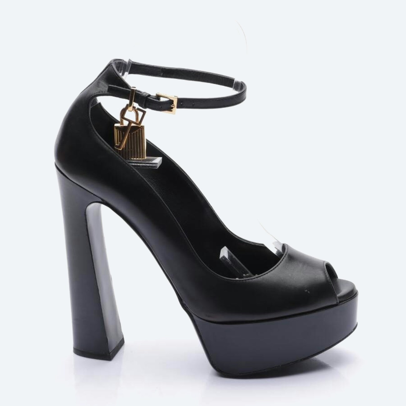 Image 1 of Peep Toes EUR 37.5 Black in color Black | Vite EnVogue