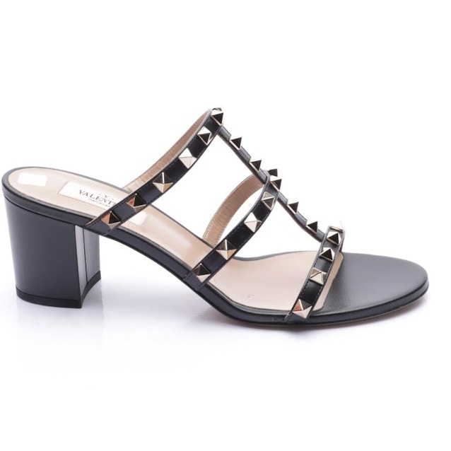 Image 1 of Rockstud Heeled Sandals EUR38 Black | Vite EnVogue