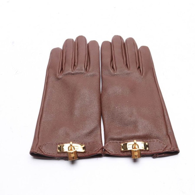Leather Gloves Brown | Vite EnVogue