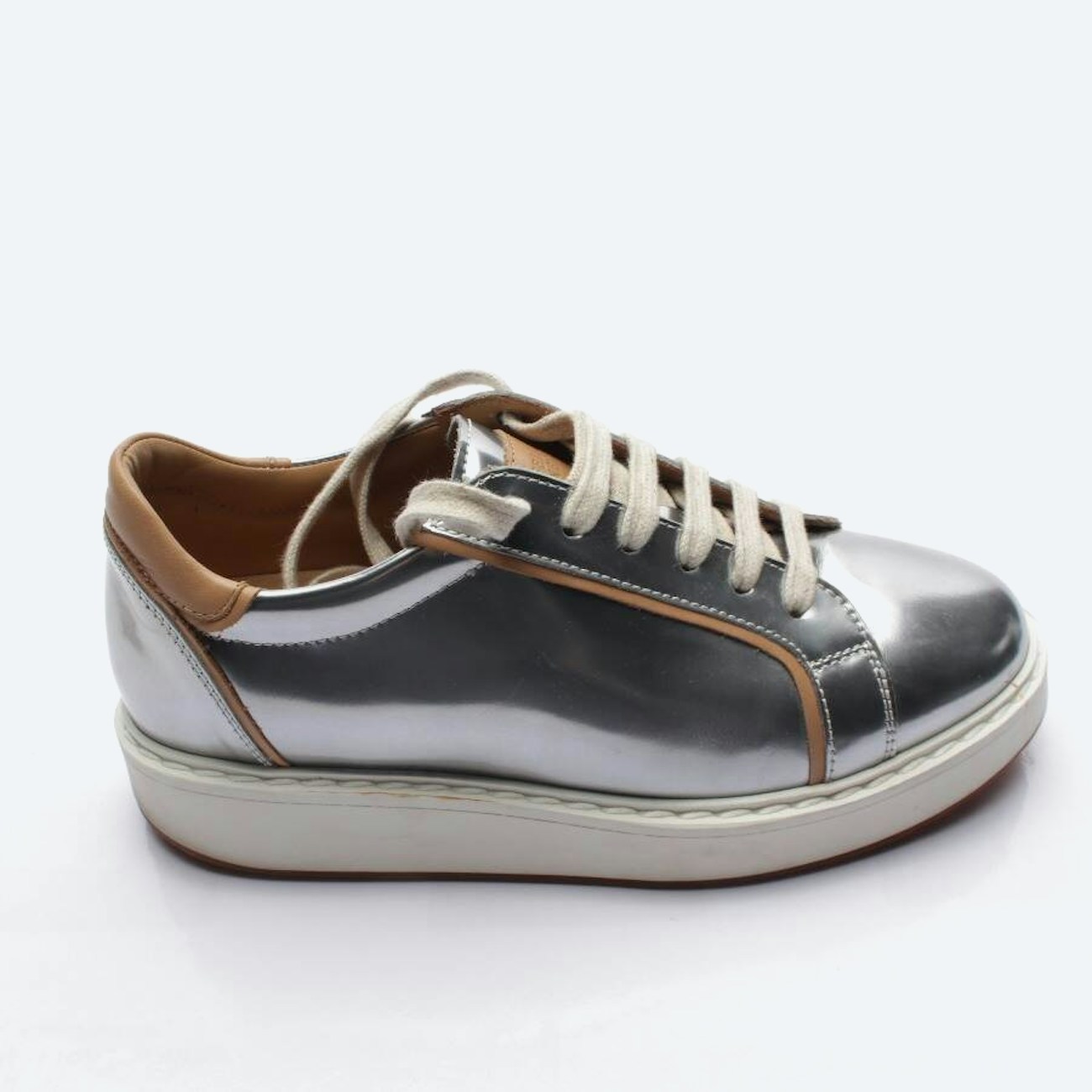 Image 1 of Sneakers EUR 37 Silver in color Metallic | Vite EnVogue