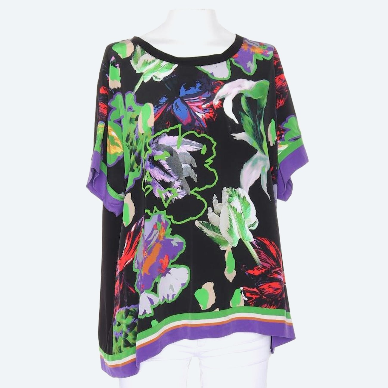 Image 1 of Silk Shirt 46 Multicolored in color Multicolored | Vite EnVogue