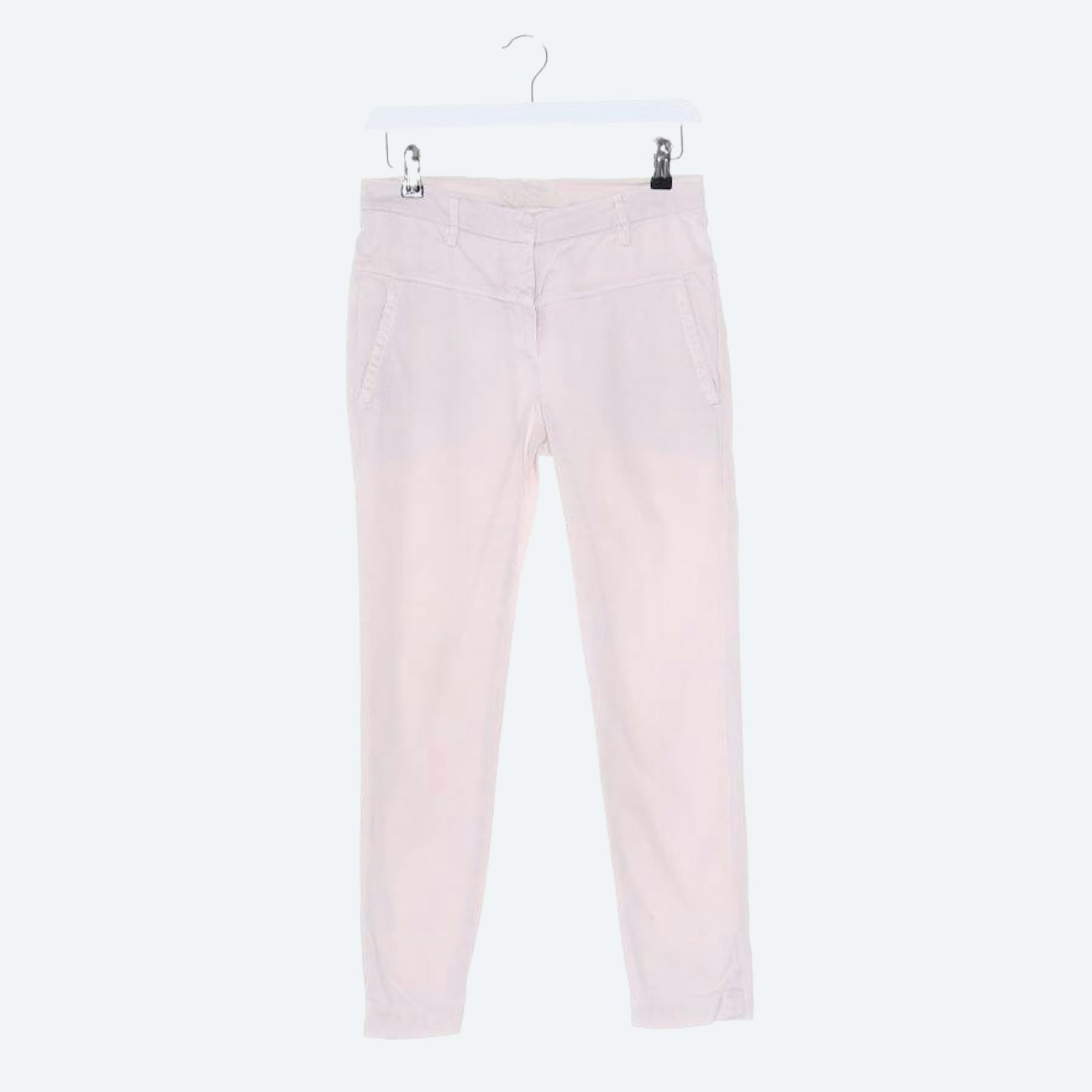 Image 1 of Trousers 32 Beige in color White | Vite EnVogue